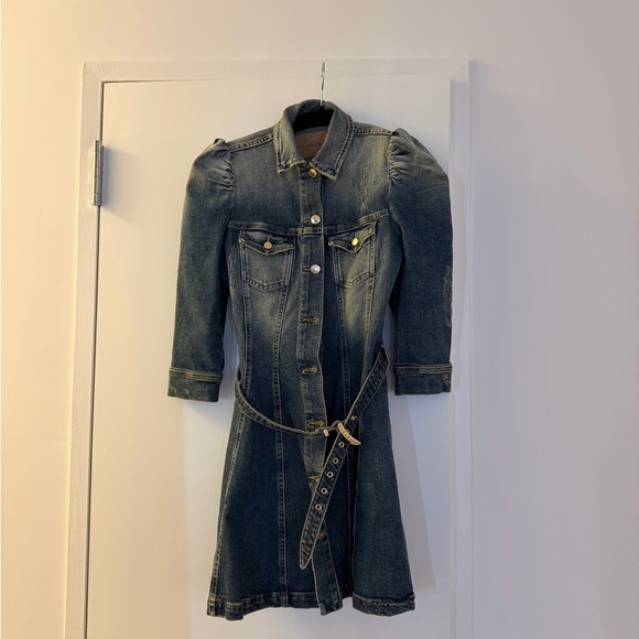 Retrofete Denim Dress - Picture 2 of 5